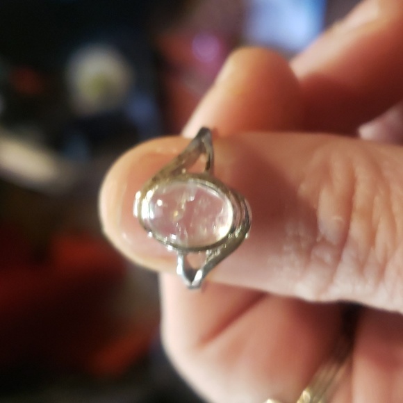 Blue moonstone and 925 handmade rings - Picture 2 of 6